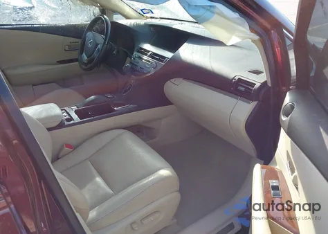 2013 Lexus Rx 350 z USA, uszkodzony, nr VIN 2T2BK1BA3DC182637